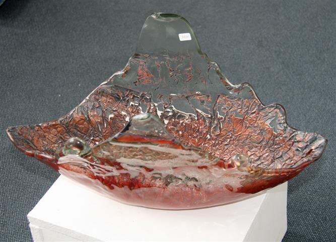 Skål Glass (H 25 cm) kr 3000