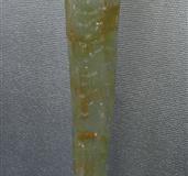 Glasskulptur grønt (H 97 cm) kr 15000