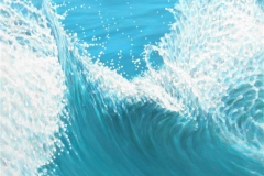 The Wave II Oljemaleri (120x90 cm) kr 14500 ur