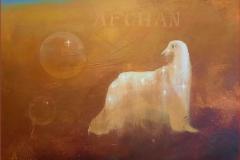 The Afghan Akrylmaleri (30x40cm) kr 6500 ur