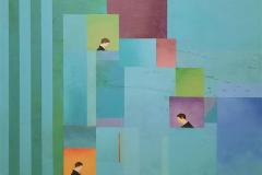 The matrix Akrylmaleri (60x60 cm) kr 12000 ur