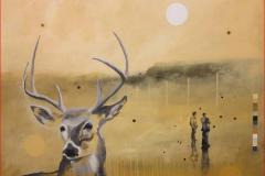 The ridge Akrylmaleri (100x100 cm) kr 21000 ur