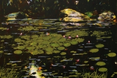 Water-lilies Litografi (36x48 cm) kr 2800 ur