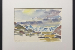 Gitte Hadrup Landskap II Akvarell (23x33 cm) kr 1500 mr