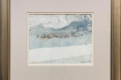 Fiskeflåte Akvarell (20x25 cm) kr 8000 mr