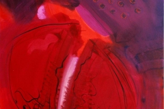 Heart I Akrylmaleri (60x60 cm) kr 6000 ur