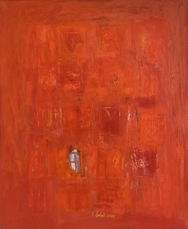 Passionate Red Oljemaleri (81x65 cm)
