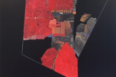 Urban Rød I Collage (90 x120 cm) kr 38000 ur