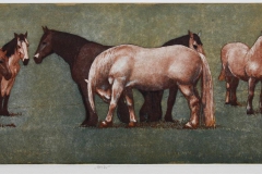Hester Etsning 22,5x64,5 cm 2200 ur