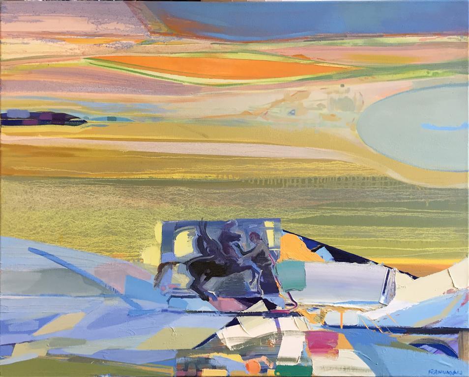 Craig Flannagan Munchs strand Oljemaleri (80x100 cm) kr 27000