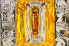 Kjell Pahr-Iversen Ikon I Oljemaleri (70x50 cm) kr 27000