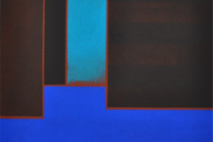 Torunn Thrall Komposisjon 2 Akrylmaleri (40x40 cm) kr 5300