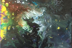 Kveldslys Oljermaleri (65x54 cm) kr 6000 ur