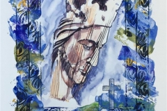 Soli Deo Gloria Serigrafi (46x36 cm) kr 3000 ur
