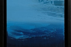 Blue Landscape 4 Akrylmaleri (30x30 cm) kr 4000 mr