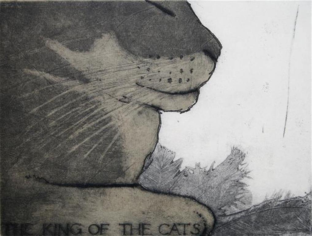 The King of the Cats Intaglio 16x20 cm 1500 ur