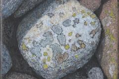 Stein nr. 8 Oljemaleri (20x20 cm) kr 1800 ur