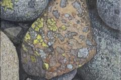 Stein nr. 6 Oljemaleri (20x20 cm) kr 1800 ur