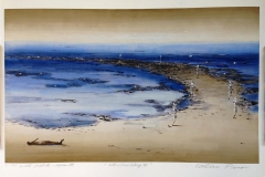 Aftenlandskap III Print, pastell, oljekritt (45x74 cm) kr 3800 ur