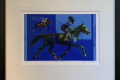 Cosmic Rider, Blue Grafiske trykk (17x26 cm) kr 3900 mr