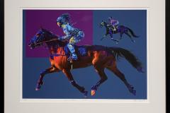 Cosmic Rider, Glow Grafiske trykk (43x60 cm) kr 9300 mr