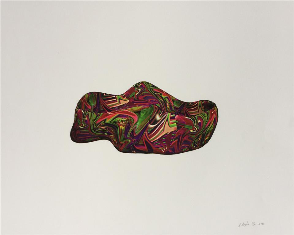 Shoe Warp lilla Digigrafikk (58x70 cm) kr 4000 ur