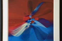 Butterflyeffect lys blå Digigrafikk (50x50 cm) kr 5100 mr