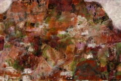 Fjell, Gran Canaria Akrylmaleri 28x40 cm 5000,-kr m.r.