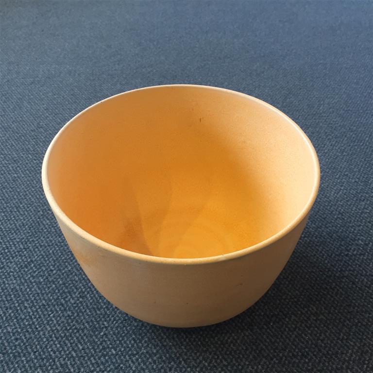 Skål oransje 5 by Porselen (Ø17xH12 cm) kr 600