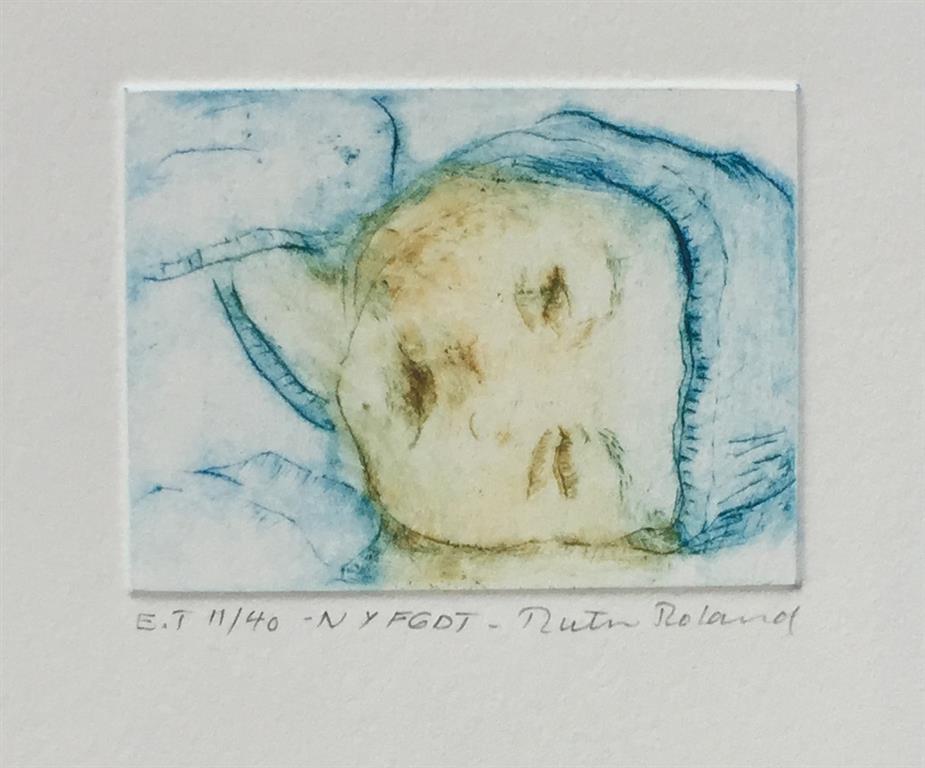 Nyfødt Etsning (6x8 cm) kr 500 ur