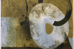 Sublunar gul Litografi (60x60 cm) kr 4500 ur