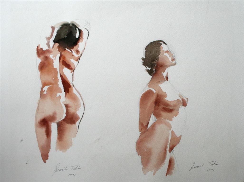 Aktstudie Akvarell (28x38 cm) kr 3200 ur