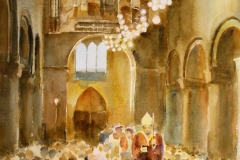 Domkirken II Akvarell (55x38 cm) kr 7500 ur