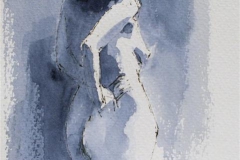 Gentle Gilda Akvarell (28x18 cm) kr 1400 ur