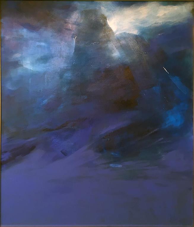 Grete Skoe. Arven Akrylmaleri (120x100 cm) kr 18000 mr