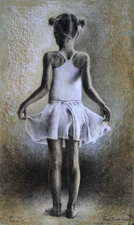 Ballerina II Litografi 61x37 cm 3000 ur